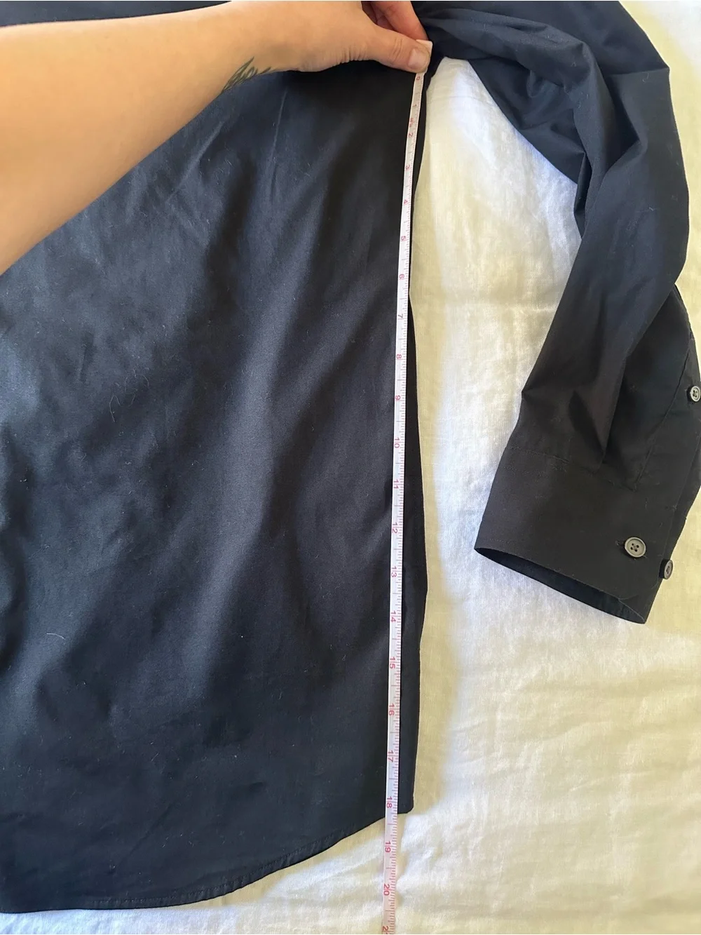 Men's Black Banana Republic Dress Shirt L